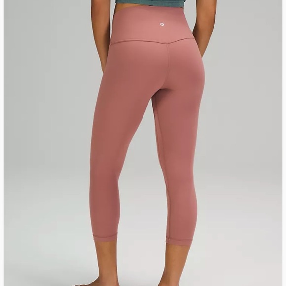 lululemon athletica Pants - HP🎉 NWT Lululemon Align High Rise Crop 21” Leggings in Spiced Chai Yoga Running